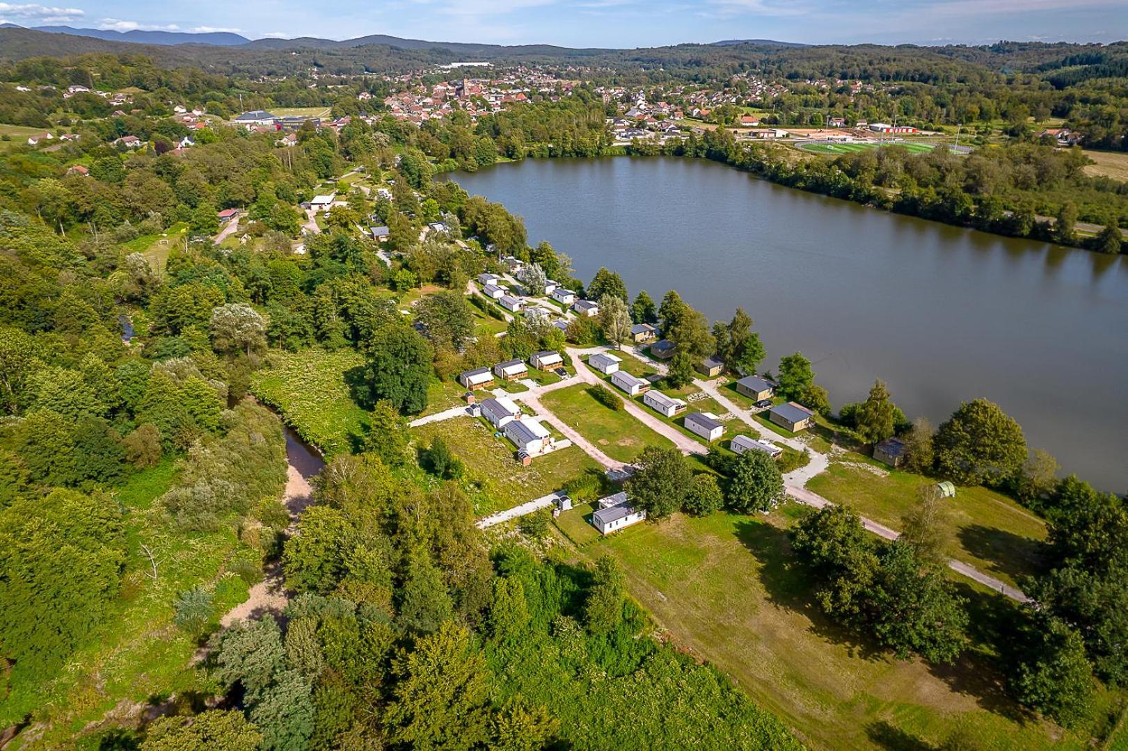 Camping Les Ballastieres - Vosges Du Sud Champagney Kültér fotó